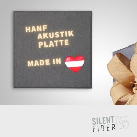 Made in Austria - die HANF Akustikplatte