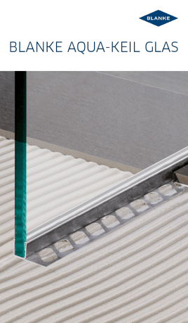 Bodengleiche Duschen mit Glasabtrennung