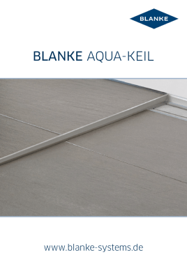 Anwendung des BLANKE AQUA-KEIL