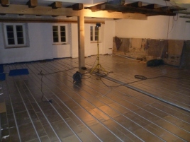 Bauernhof zum Niedrigenergiehaus umgebaut