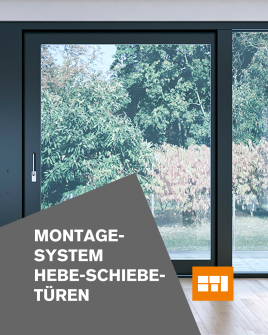 Hebe-Schiebe-Türen-Montagesystem vom BTI