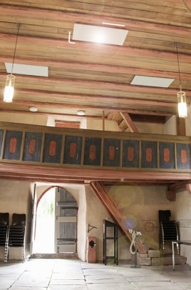 Effiziente Beheizung einer Kapelle