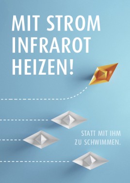 Effizienzhaus? Infrarotheizung!