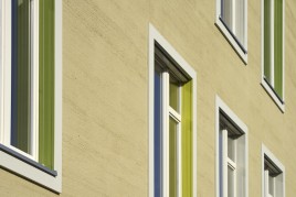 Fassade mit Struktur - Schule Alt Lockwitz