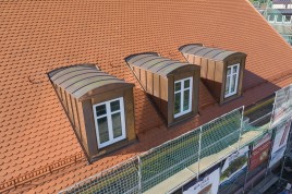 Dachausbau mit Fertiggauben