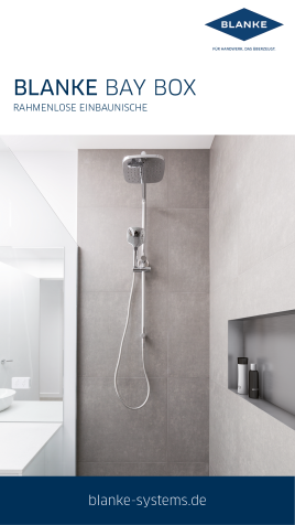 Moderne Ablage für Ihre Dusche - BLANKE BAY BOX