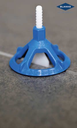 Blanke Levito Spin - Das werkzeuglose Nivelliersystem von BLANKE