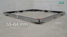 Montagerahmen bis auf 55 mm runter
