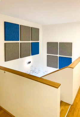 Leiseres Office-Treppenhaus