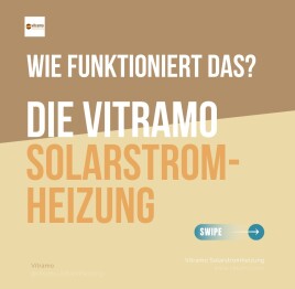 Solarstromheizung