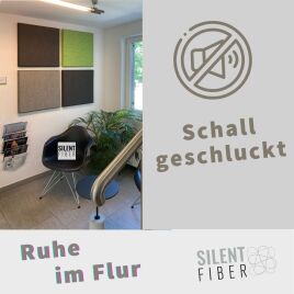 Schall geschluckt 🔇🔇🔇 Ruhe im Flur! ☺️☺️☺️