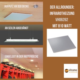 Infrarotheizung VH06262 – der allrounder