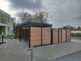 Sichtschutz für Mülltonnen und mehr