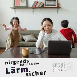 Nirgends ist man vor Lärm sicher.