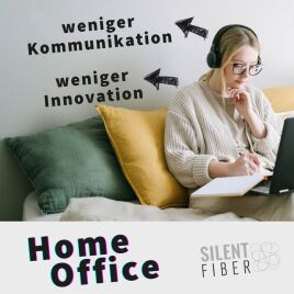 25% weniger Kommunikation zwischen den Abteilungen...