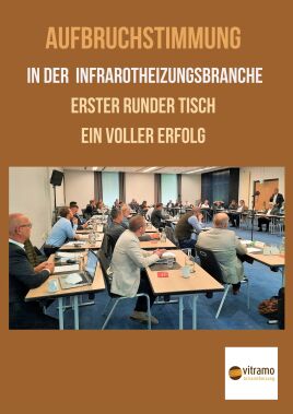 Erster Runder Tisch der Infrarotheizungsbranche ein voller Erfolg