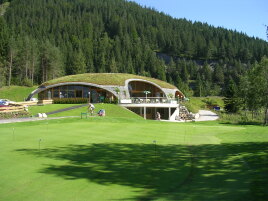 Der versunkene Golfball am Fuße der Zugspitze