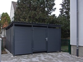 Mülltonnenhäuser - den Außenbereich stilvoll und einladend gestalten