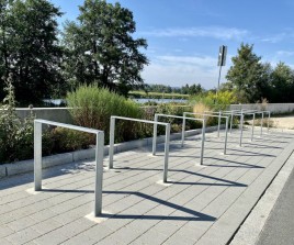 Fahrradanlehnbügel für Wohnen & Gewerbe