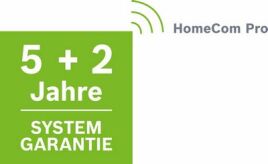 5+2 Jahre-Systemgarantie von Bosch