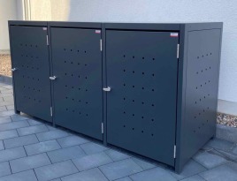 Rollatorboxen für den Einsatz vor Mehrfamilienhäusern