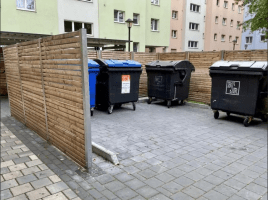 Eleganter Sichtschutz aus Metall