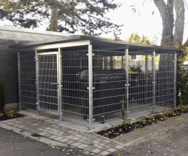 Mülltonnenhäuser zum Schutz vor Fremdmüllentsorgung