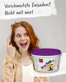 Verschmutzte Fassaden? Nicht mit unserem StarTop!