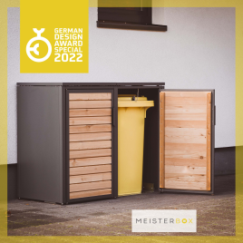 MEISTERBOX – die Mülltonnenbox in einem edlen und zeitlosen Design