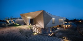 Avantgardistische Architektur - bioklimatisches Konzept