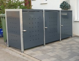 Mülltonnenbox als Bausatz
