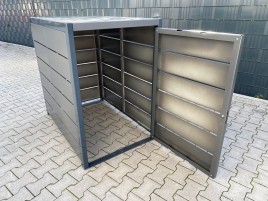 Kinderwagengarage aus Metall