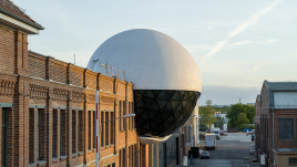 Kantinenerweiterung "Niemeyer Sphere", Leipzig