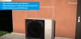 DAIKIN Altherma 3 R: das Power-Paket in Split-Bauweise