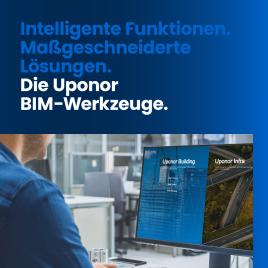 Uponor BIM-Plattform - die BIM-Werkzeuge