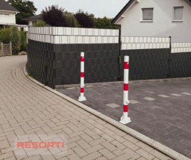 Absperrpfosten – ideal zum Absperren von Straßen