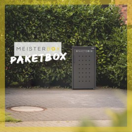 MEISTERBOX Paketbox – der clevere und perfekte Paketkasten für Ihre Pakete