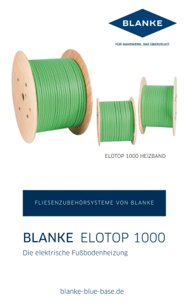 BLANKE ELOTOP HEIZBAND