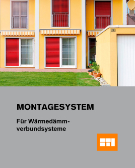 Montagesystem für Wärmeverbundsysteme
