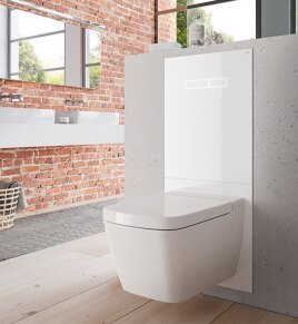 WC-Terminal TECElux - höhenverstellbar, zukunftssicher, leicht zugängliche Technik