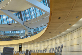 Acoustic-Lightboard® - erfüllt höchste Anforderungen im Bereich Schallschutz