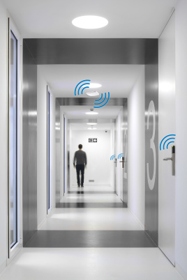 Funkvernetzung SALTO BLUEnet Wireless