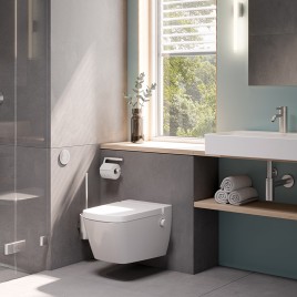 TECEflushpoint - WC-Fernbetätigung für mehr Spülkomfort