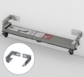 Duschrinne TECEdrainline-Evo: Neuer Wandmontagehalter