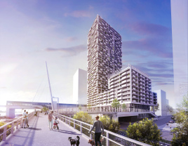 Marina Tower in Wien, Österreich