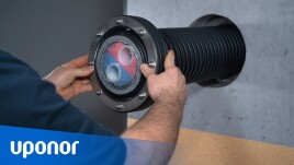 Uponor Handwerker Tipps: Ringraumdichtung schnell, sicher und unkompliziert einbauen