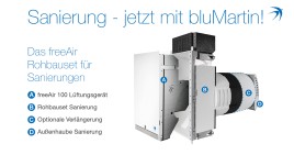 Lüftungslösung für Sanierungen