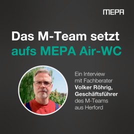MEPA Air-WC in der Praxis