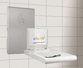 Wickeltische CAMBRINO - platzsparend, hygienisch & sicher