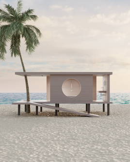 Badarchitektur in einer anderen Dimension